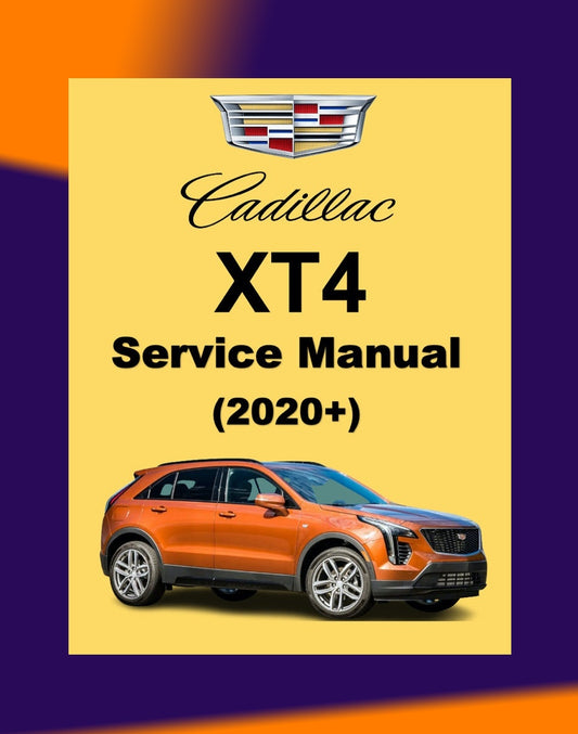 CADILLAC XT4 2020+ Full Manual Set – Repair & Maintenance Manual
