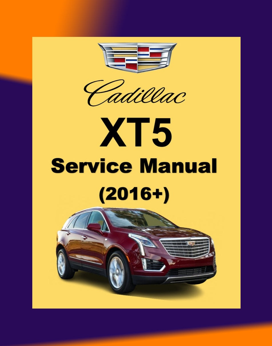 CADILLAC XT5 2016+ Full Manual Set – Repair & Maintenance Manual