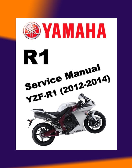 Yamaha YZF-R1 2012-2014 Full Manual Set – Repair & Maintenance Manual and Spare Parts Catalog and User Handbook