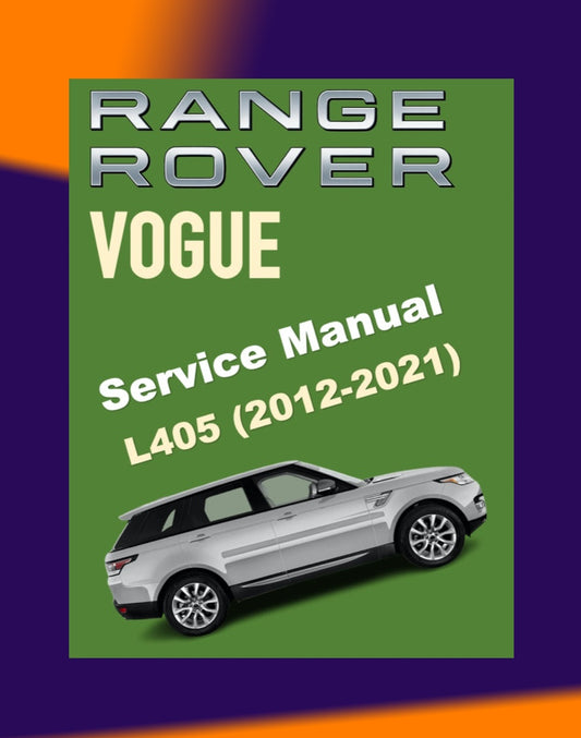 RANGE ROVER L405 2012-2021 Full Manual Set – Repair & Maintenance Manual