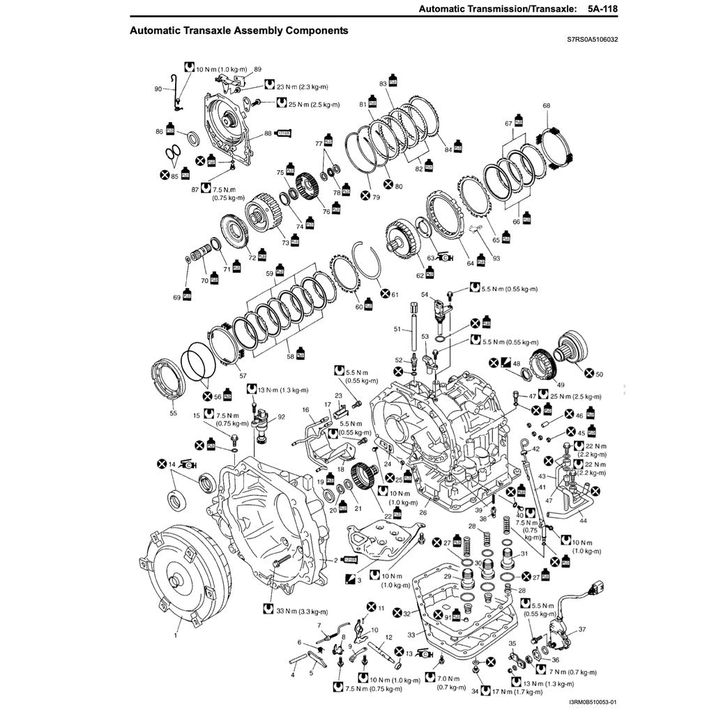 SUZUKI SWIFT ZA ZC ZD 2004-2010 Full Manual Set – Repair & Maintenance Manual