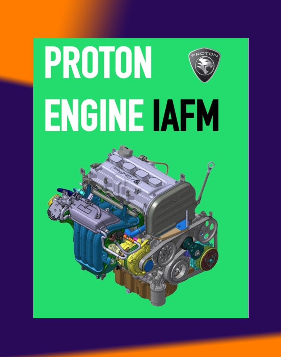 PROTON CAMPRO S4P IAFM ENGINE WORKSHOP MANUAL and AUTOMATIC TRANSMISSION F4A4A