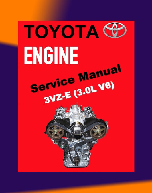 TOYOTA ENGINE 3VZ-E SERVICE REPAIR WORKSHOP MANUAL