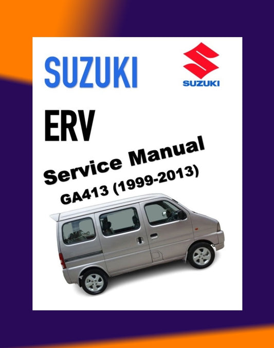 SUZUKI ERV 1999-2013 Full Manual Set – Repair & Maintenance Manual