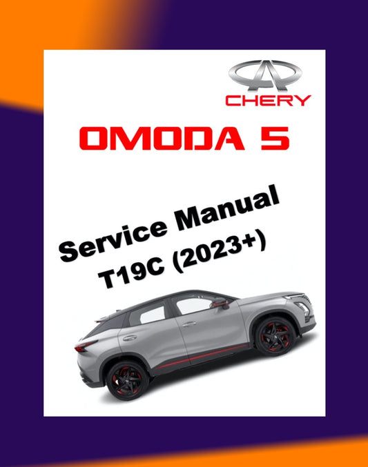 CHERY OMODA 5 2023+ Full Manual Set – Repair & Maintenance Manual