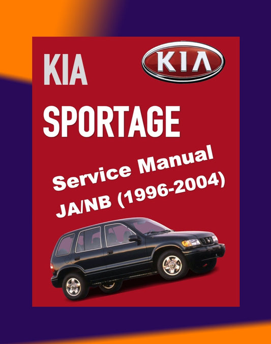 KIA SPORTAGE JA/NB 1996-2004 Full Manual Set – Repair & Maintenance Manual