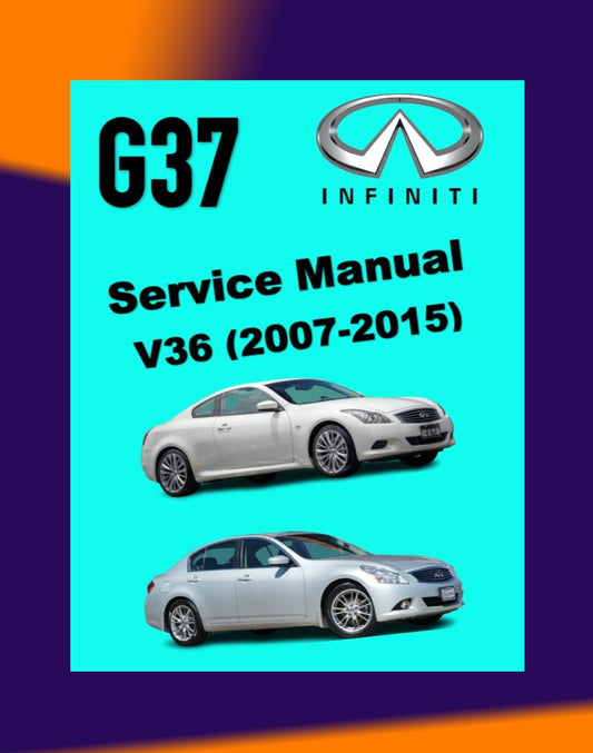 INFINITI G37 2007-2015 Full Manual Set – Repair & Maintenance Manual