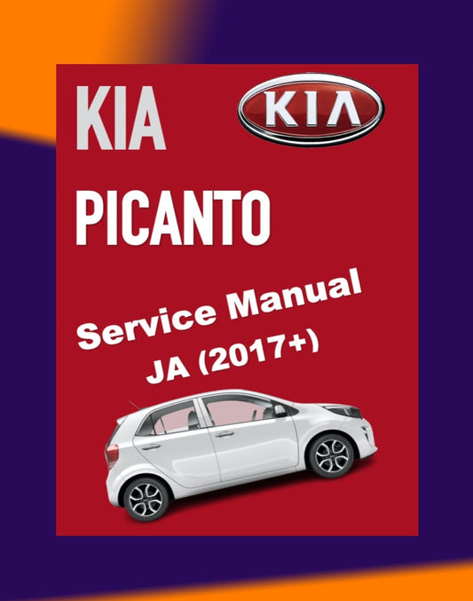 KIA PICANTO JA 2017+ Full Manual Set – ONLINE Repair & Maintenance Manual