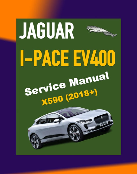 JAGUAR I-PACE EV400 X590 2018+ Full Manual Set – FACTORY Repair & Maintenance Manual