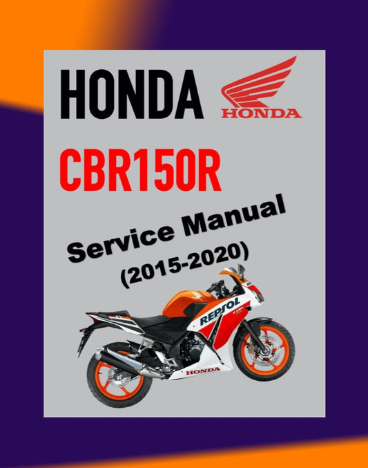HONDA CBR150R 2015-2020 Full Manual Set – Repair & Maintenance Manual and Spare Parts Catalog and User Handbook - BAHASA INDONESIA