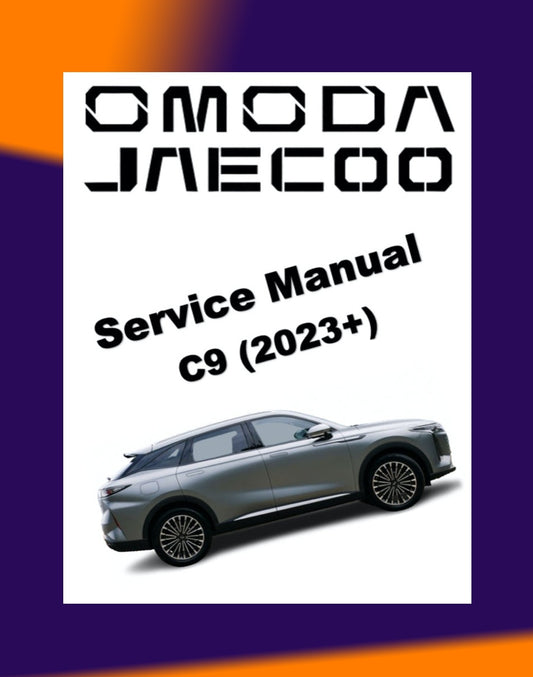 JAECOO OMODA C9 2023+ Full Manual Set – Repair & Maintenance Manual