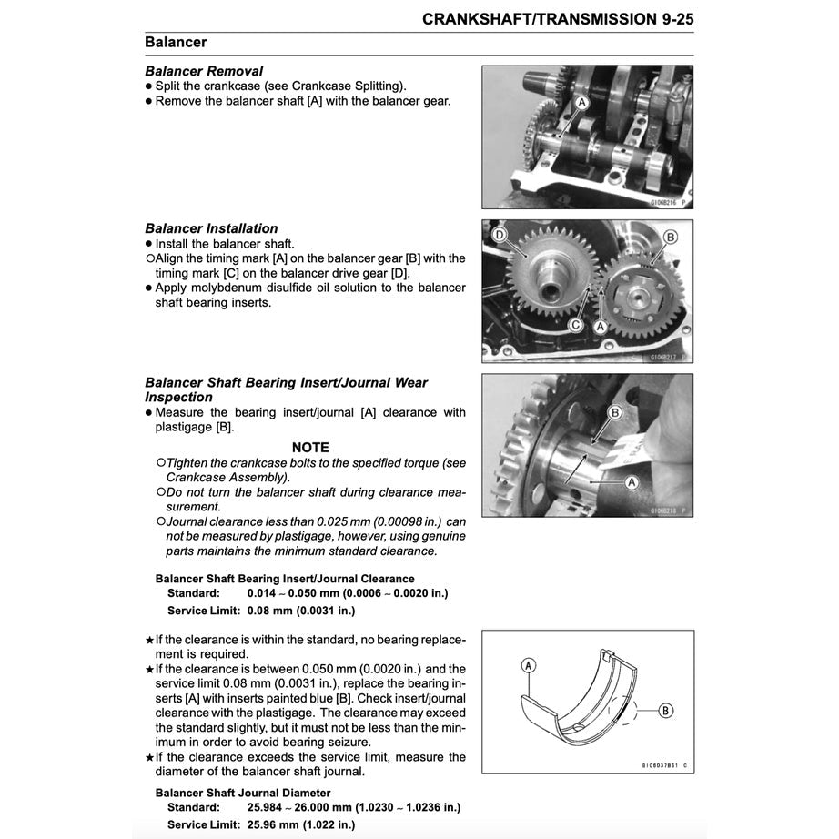 KAWASAKI NINJA 300 2013-2017 Full Manual Set – Repair & Maintenance Manual and Spare Parts Catalog and User Handbook