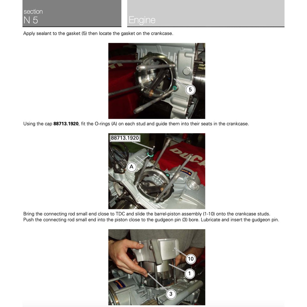 DUCATI 1098 2007-2009 Full Manual Set – Repair & Maintenance Manual and Spare Parts Catalog