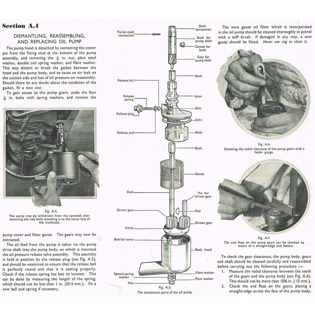 [CLASSIC] MORRIS MINOR "MM" SERIES SPLIT-SCREEN 1948-1952 Full Manual Set – Repair & Maintenance Manual