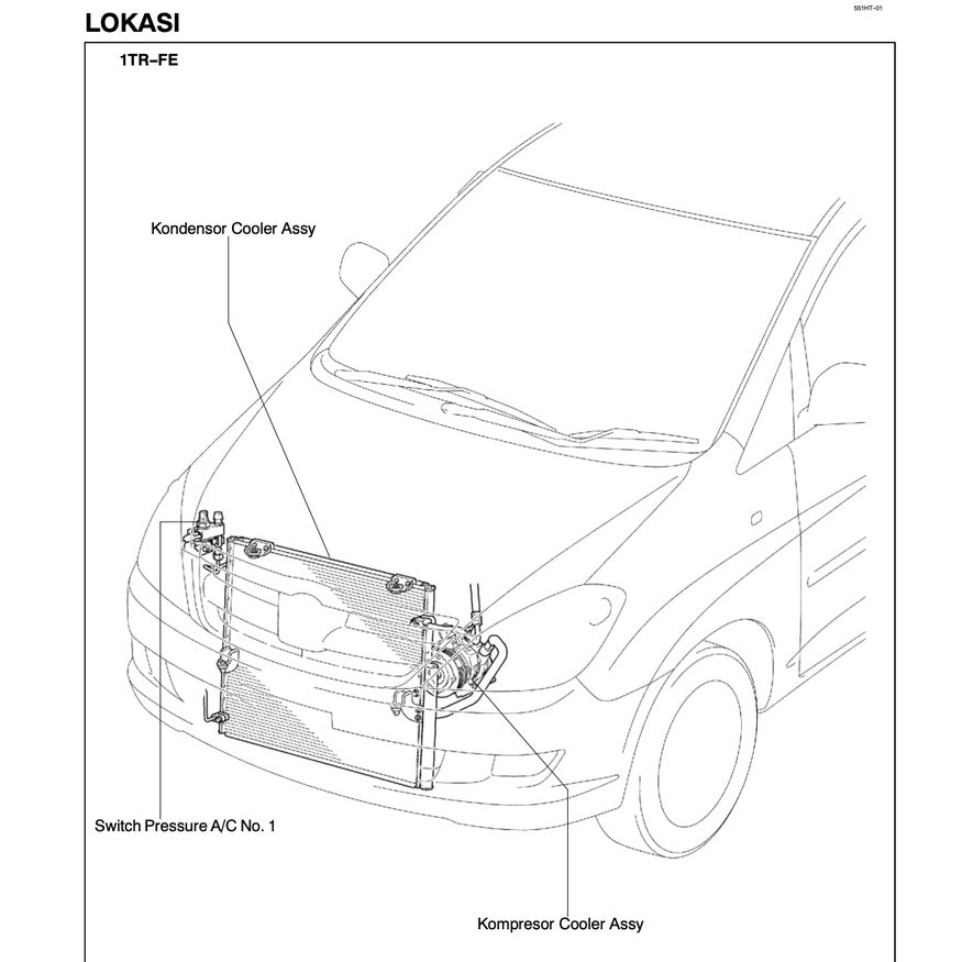 TOYOTA INNOVA/ KIJANG TG/AN40 2004-2015 Full Manual Set – Repair & Maintenance Manual IN BAHASA INDONESIA