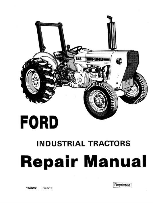 Ford 230A, 340A, 445, 530A, 540A, 545 Tractor Service Manual Workshop Guide