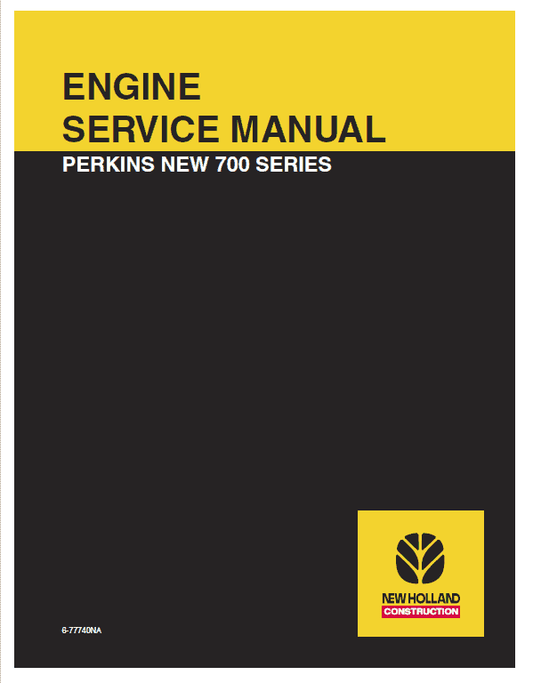 Perkins 700 Series Engine Service Manual Workshop Guide
