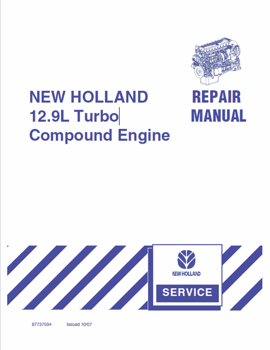 Cursor 13 Engine (F3CE0684A*E001 & F3CE0684B*E003 ) Repair Manual Workshop Guide