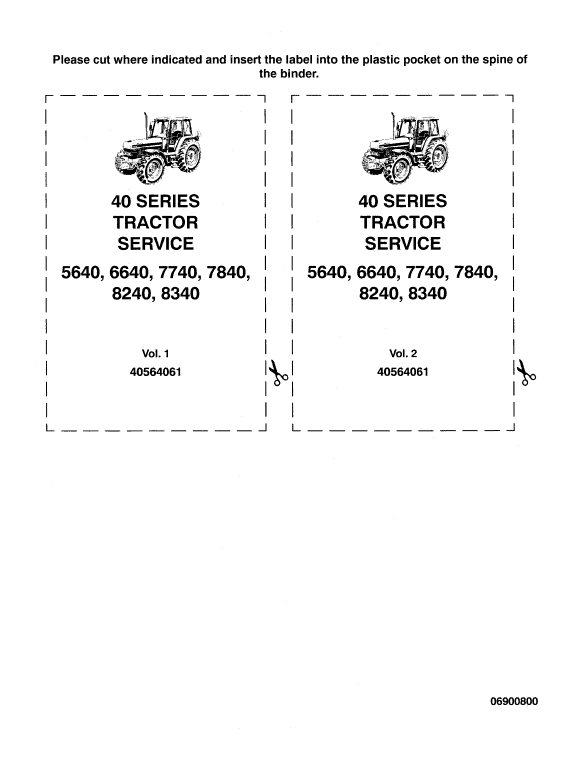Ford 7840, 8240, 8340 Tractor Service Manual Workshop Guide