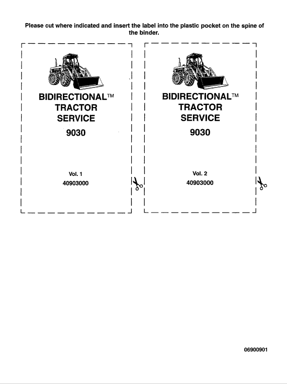 Ford Versatile 9030 Tractor Service Manual Workshop Guide