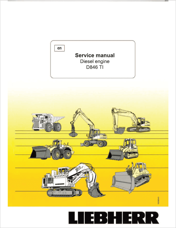 Liebherr D846 Ti Engine Service Manual