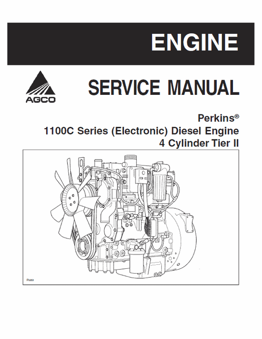 Perkins 1100C Series Diesel Engine Manual Workshop Guide