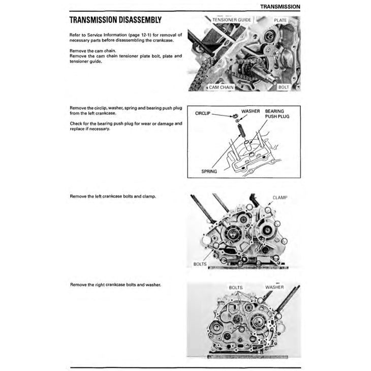 HONDA CBR150R 2002-2012 Full Manual Set – Repair & Maintenance Manual and Spare Parts Catalog and User Handbook
