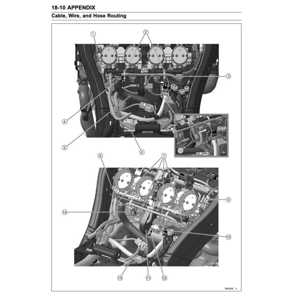 KAWASAKI ZX-6R /636 2013-2016 Full Manual Set – Repair & Maintenance Manual and User Handbook