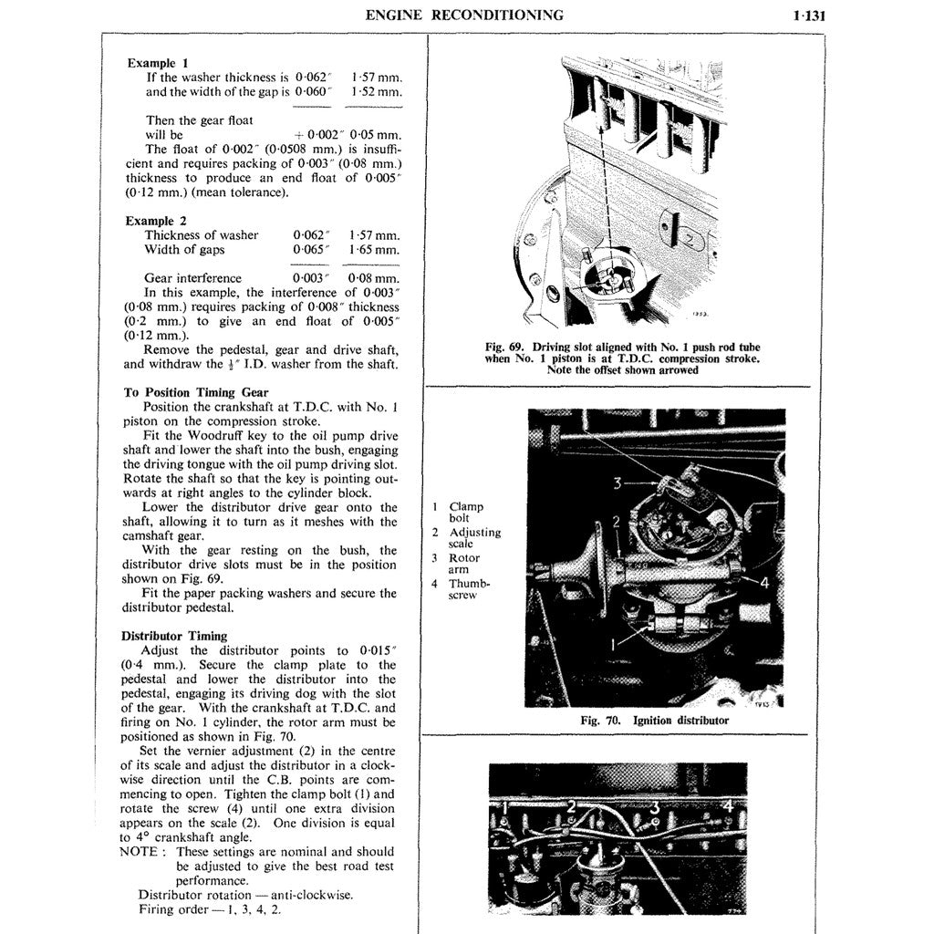[CLASSIC] TRIUMPH TR4 /4A 1961-1967 Full Manual Set – Repair & Maintenance Manual