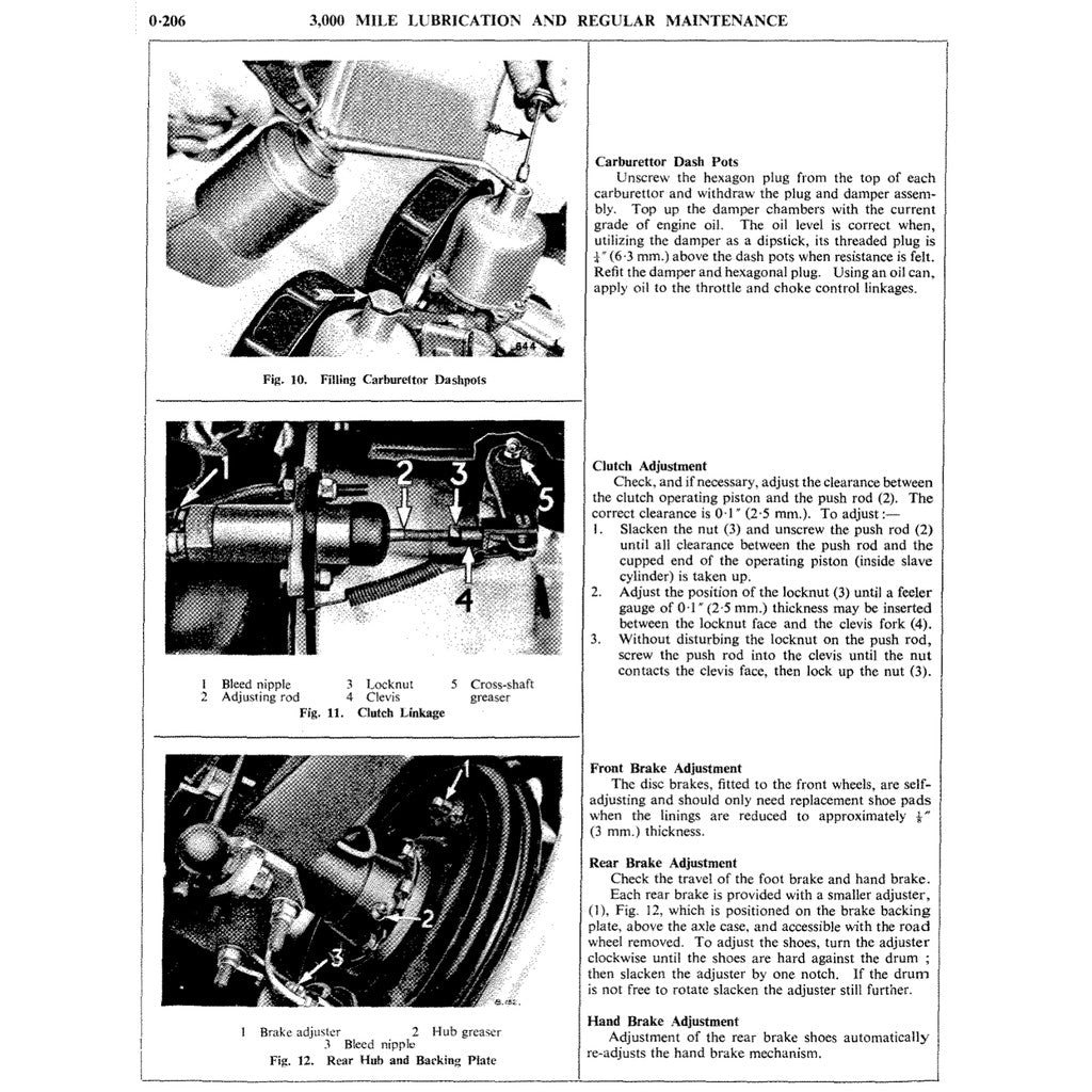 [CLASSIC] TRIUMPH TR4 /4A 1961-1967 Full Manual Set – Repair & Maintenance Manual