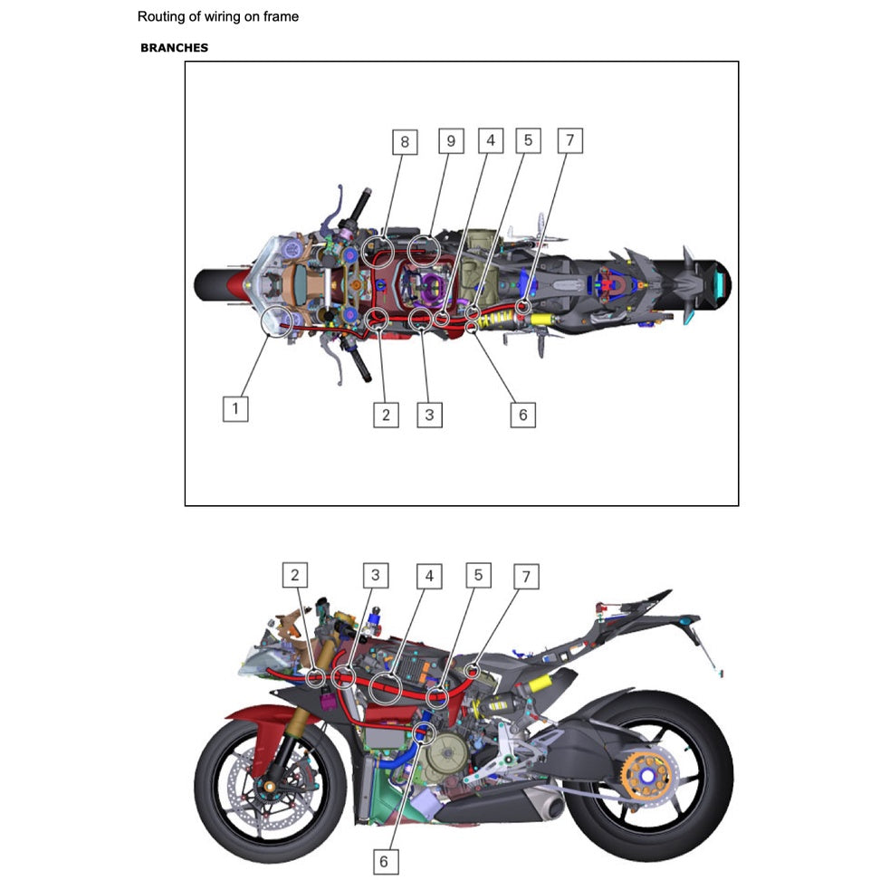 DUCATI PANIGALE 1299S 2015-2018 Full Manual Set – Repair & Maintenance Manual and Spare Parts Catalog and OWNER's MANUAL