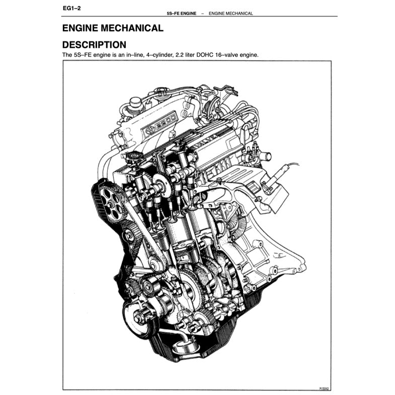 TOYOTA CAMRY III ACV10 1991-1996 Full Manual Set – Repair & Maintenance Manual