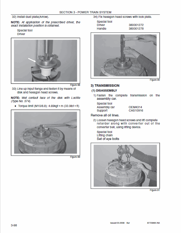 Case 1221E Wheel Loader Service Manual Workshop Guide