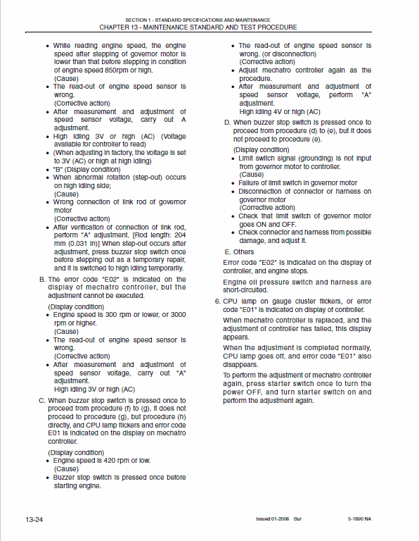 New Holland E70 Midi Crawler Excavator Service Manual Workshop Guide