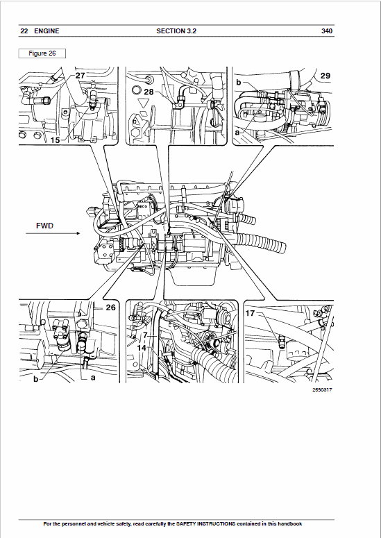 Case 340 Articulated Truck Service Manual Workshop Guide