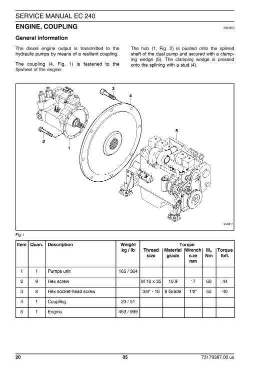 New Holland EC240 Crawler Excavator Service Manual Workshop Guide
