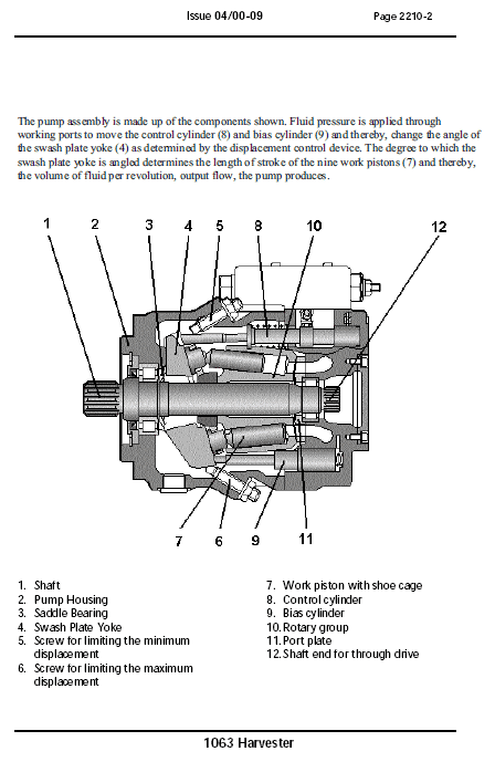 John Deere 1063 Harvester Repair Technical Manual (TM1997) Workshop Guide