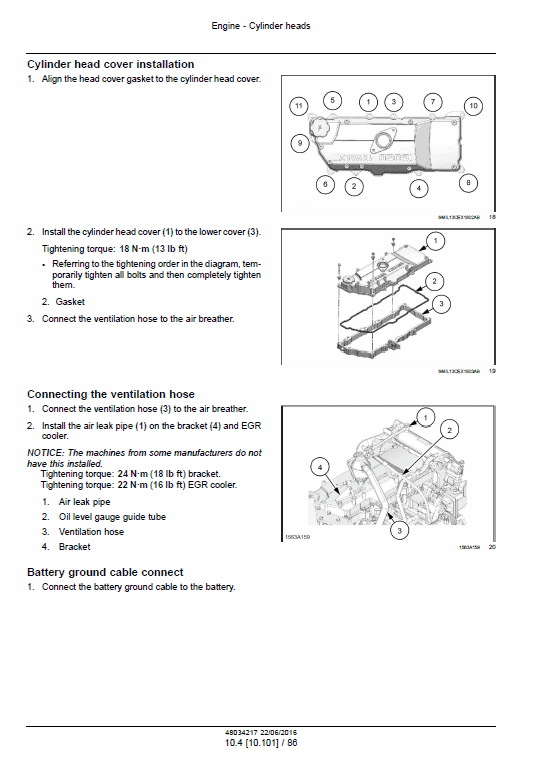 New Holland E265C Evo Excavator Service Manual Workshop Guide