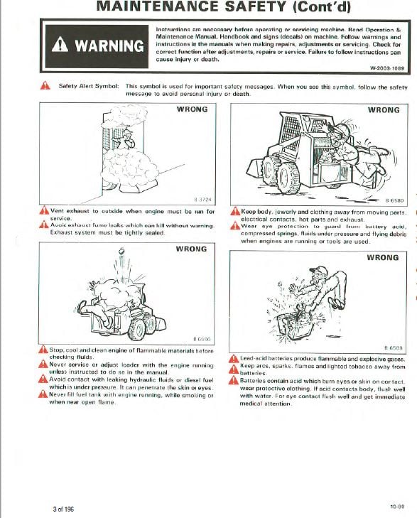 Bobcat 645 Skid-Steer Loader Service Repair Manual