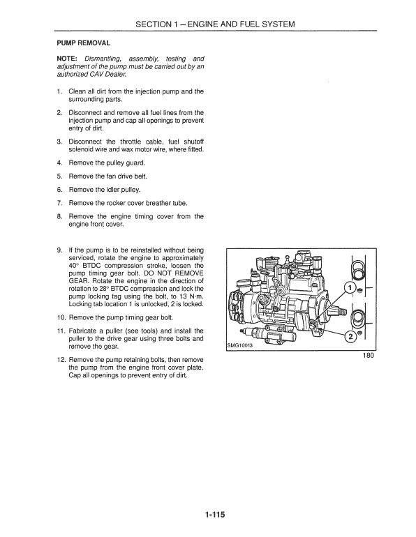 New Holland LB115 Backhoe Loader Service Manual Workshop Guide