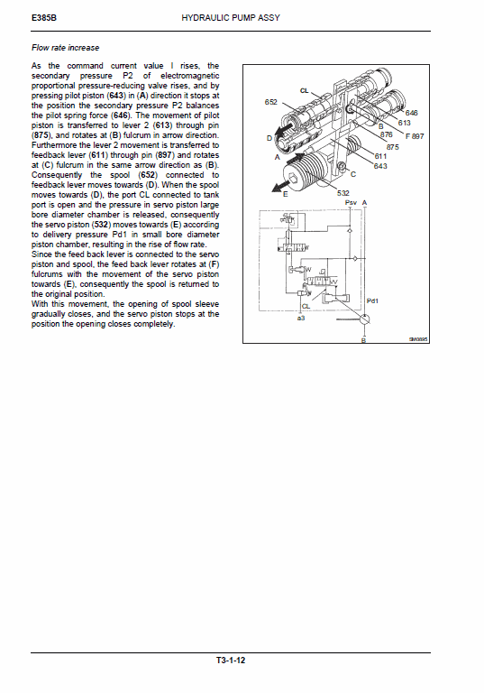 New Holland E385B ROPS Tier 3 Excavator Service Manual Workshop Guide