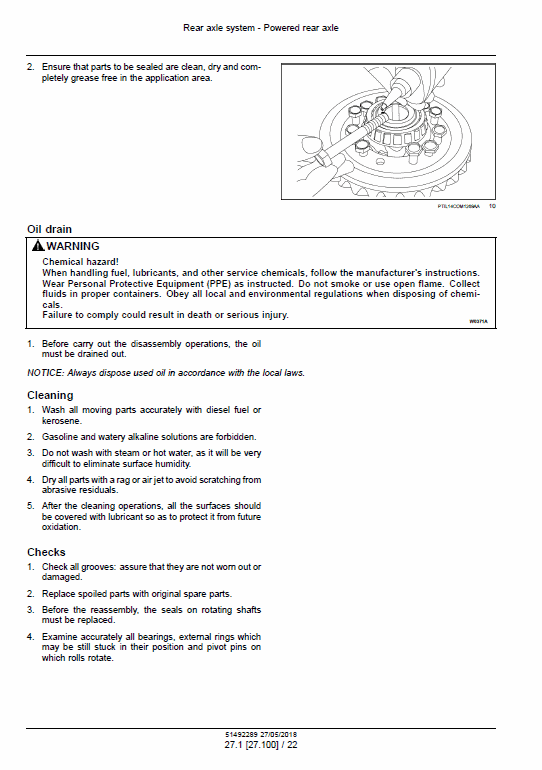 New Holland V110 Compactor Service Manual Workshop Guide