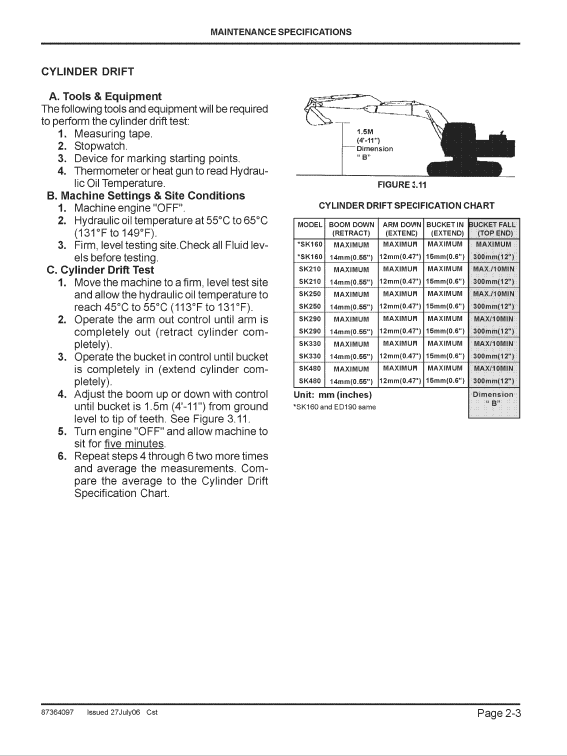 Kobelco SK250LC-6E Excavator Service Manual Workshop Guide