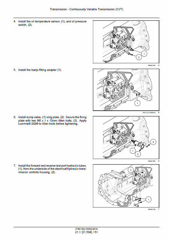New Holland Boomer 46D CVT, 54D CVT Tractor Service Manual Workshop Guide