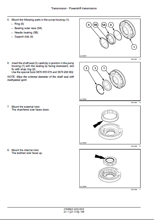New Holland F106.8, F106.8A, F156.8, F156.8A Motor Grader Manual Workshop Guide