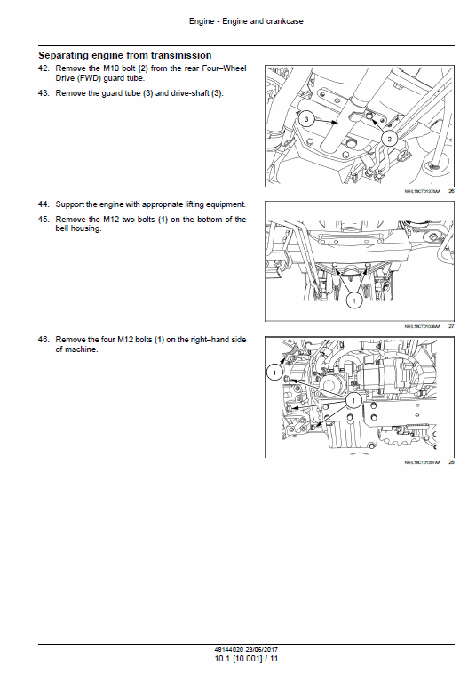 New Holland Boomer 45, 50 and 55 Tractor Service Manual Workshop Guide