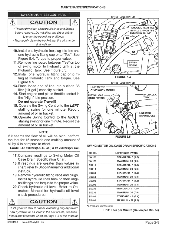 Kobelco SK480LC-6 Excavator Service Manual Workshop Guide