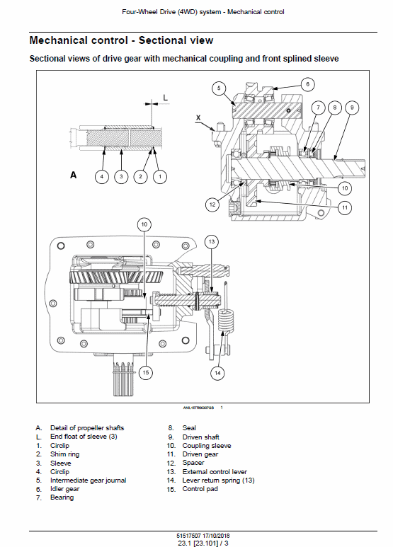 New Holland T3.60F, T3.70F, T3.80F Tractor Service Manual Workshop Guide