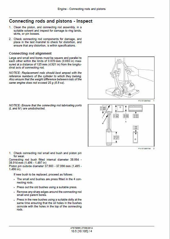 Case 570T Backhoe Loader Service Manual Workshop Guide