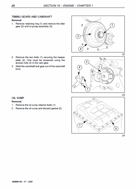 New Holland T1560, T1570 Tractors Service Manual Workshop Guide